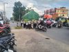 Truk Mogok di Simpang Empat Desa Kapur (Deskap), Arus Lalu Lintas Sempat Terhenti, Personel Operasi Zebra Sigap Atasi Kemacetan
