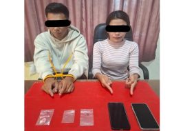 Dua Sejoli Diciduk Polisi di Kontrakan, Simpan 11 Pil Ekstasi