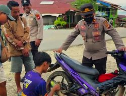 Ganti di Tempat! Polisi Boyan Tanjung Sita 17 Motor Berknalpot Brong, Operasi Berlanjut hingga Akhir Tahun
