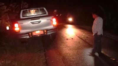 Mobil Dinas Pemkab Kapuas Hulu Tabrakan, Korban Matius Luka Robek Dekat Anus