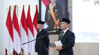 Lantik 26 Pejabat Pemprov, Norsan: Hasil Proses Job Fit dan Dievaluasi Ulang 6 Bulan ke Depan