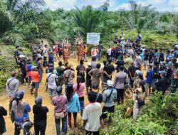 “Tanah Kami Bukan Hasil Merampok!” Warga Perbatasan Sintang Bongkar Paksa Plang Satgas Penertiban Kawasan Hutan