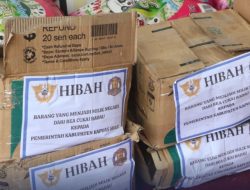 Bea Cukai Hibahkan 729 Kg Sembako Sitaan ke Pemkab Kapuas Hulu