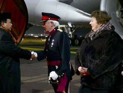 Prabowo Tiba di London, Bahas Penguatan Kemitraan Strategis Indonesia–Inggris