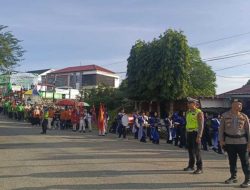 Pawai Kerukunan HAB Kemenag ke-80 di Sanggau Berlangsung Tertib