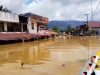 Ketinggian Air Nyaris Seatap Rumah! Banjir Serimbu Berangsur Surut, BPBD Pantau Jalur Air