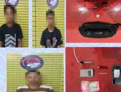 Rumah Kos di Air Upas Jadi Sarang Sabu, Polres Ketapang Ringkus Tiga Pria Saat Pesta Narkoba