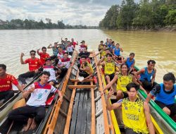 Lestarikan Budaya Lokal, 37 Tim Adu Cepat di Lomba Sampan Bidar Sekadau