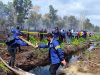 Lahan Karhutla 9 Hektare di Punggur Kecil Disegel, Polisi Selidiki Unsur Kesengajaan Pembakaran