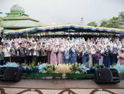 Ribuan Jamaah Padati Tabligh Akbar BKMT di Sekayam, Wabup Sanggau Tekankan Penguatan Karakter Religius
