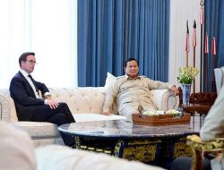 Prabowo Bahas Teknologi Penerbangan Global dengan Garuda dan Embraer