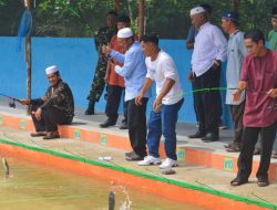 Perdana di Sambas! Wabup Heroaldi Resmikan Family Kolam Pemancingan di Desa Kartiasa