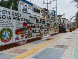 Wajah Baru Pedestrian Pontianak: Gabungkan Kenyamanan Pejalan Kaki dengan Promosi Kuliner Khas