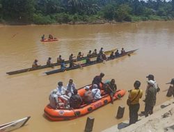 Meriahkan HUT Ke-18 Gerindra, 53 Tim Berlaga di Lomba Sampan Bidar Se-Kalbar di Sungai Landak