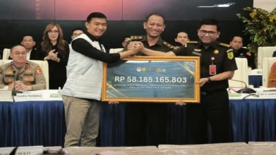 Bareskrim Sita dan Serahkan Rp58,18 Miliar Aset Judi Online ke Negara