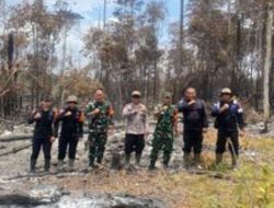 Cegah Karhutla, Brimob Polda Kalbar Patroli ke Ketapang dan Sambas