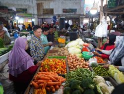 Sidak Pasar Puring, Edi Rusdi Kamtono Sebut Harga Sembako Stabil Meski Cabai Tembus Rp90 Ribu