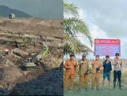 Belasan Ekskavator Keruk Emas di Rukma Jaya, Polisi Hanya Pasang Spanduk Imbauan