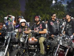83 Klub Motor Kalbar Padati Alun-Alun Kapuas, Ramaikan Sahur On The Road IMI 2026