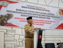 Sekda Amirullah Ingatkan 85 Ormas Pontianak: Kelola Dana Hibah Harus Sesuai Proposal