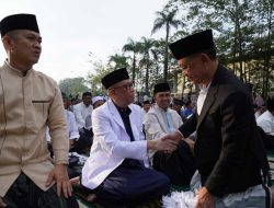 Momen Hangat Idulfitri 1447 H, Wali Kota Edi Kamtono Silaturahmi Bersama Mentor Politiknya Sutarmidji