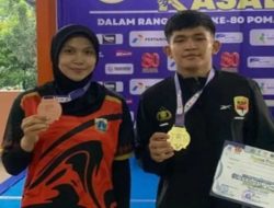 Polisi Peraih Emas KASAL Cup V 2026, Bripda Petra Sihombing Juara Kumite -60 Kg