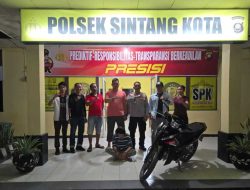 Beraksi di Kos “Gelang Pinggang”, Residivis Pencuri Motor di Sintang Diringkus Polisi