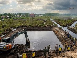 Antisipasi ‘La Nina Gozilla’, Polres Kubu Raya dan BNPB Bangun 84 Embung Permanen