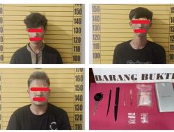 Polres Landak Ringkus Tiga Pengedar Sabu di Ngabang, Satu Pelaku Ternyata Residivis