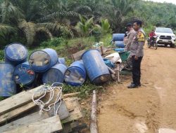 Pekerja Kabur ke Hutan, Aparat Gabungan Meliau Amankan 15 Mesin Tambang Ilegal di Kuala Rosan