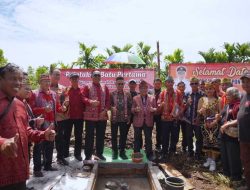 Dukung Pembangunan Rumah Radakng Samilik, Edi Kamtono Targetkan Penuntasan Jalan Panca Bhakti