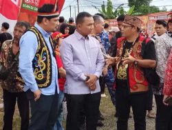 Dandim 1209/Bky Hadiri Pembukaan Gawai Dayak Berape Sawa 2026 di Ramin Bantang
