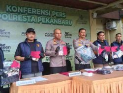 Polisi Tangkap 4 Pelaku Pembunuhan Wanita di Pekanbaru, Sempat Kabur ke Aceh dan Sumut