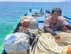 Polisi Tahan Kapal Pembawa 3 Ton Keong Lola Ilegal