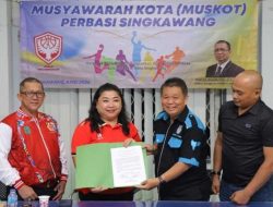 Chantal Novyanti Pimpin Perbasi Singkawang 2026–2030, Targetkan Prestasi Nasional