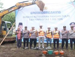 Polri Bangun Gudang Ketahanan Pangan 1.000 Ton di Bengkayang