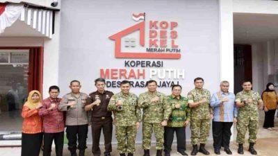 Koperasi Desa Merah Putih Rasau Jaya Diresmikan, Sukiryanto Yakin Bisa Saingi Minimarket Modern