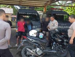 Polres Bengkayang Tertibkan Remaja Pengguna Knalpot Brong di Alun-alun SDR