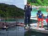 PSDKP Pontianak Awasi Pemanfaatan Ruang Laut Keramba Jaring Apung di Pulau Pelapis
