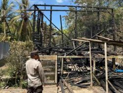 Rumah Petani di Kapuas Hulu Ludes Terbakar, Kerugian Ditaksir Capai Rp100 Juta