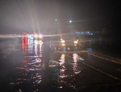 Hujan Deras Picu Banjir Setengah Meter di Mandor, Puluhan Rumah di Dusun Setabar Terendam