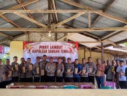 Sertijab Kapolsek Sengah Temila: AKP Triyono Komitmen Lanjutkan Program dan Dukung Swasembada Jagung