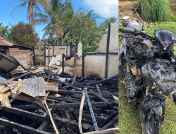 Mencekam di Nanga Mahap, Rumah Warga di Desa Lembah Beringin Hangus Terbakar Akibat Listrik