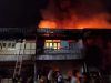 Empat Ruko di Jalan Sindansana Singkawang Hangus Terbakar, Diduga Akibat Korsleting Listrik