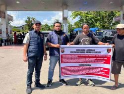 Polisi Tindak Premanisme di SPBU Saat Sopir Truk Mempawah Keluhkan Solar Langka