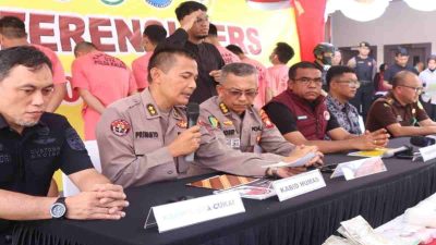 Polda Kalbar Ungkap 21 Kasus Narkoba, Sita Sabu Rp 4,3 Miliar dan Tangkap 32 Tersangka