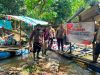 Polsek Meliau Sisir Lokasi PETI di Sanggau, Temukan Belasan Mesin Dompeng di Tiga Desa