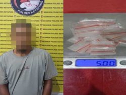Diduga Hendak Curi Sawit, Pria di Ketapang Malah Tertangkap Simpan 12 Paket Sabu