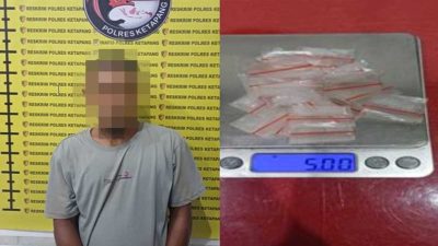 Diduga Hendak Curi Sawit, Pria di Ketapang Malah Tertangkap Simpan 12 Paket Sabu