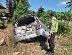 Tabrakan Beruntun di Trans Kalimantan Libatkan 5 Kendaraan, Rumah Warga Rusak